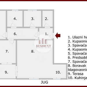 GORNJI BUKOVAC Prostran 4soban stan 101 m2, 2 parkinga, vrt, mirno okruženje, BEZ PROVIZIJE