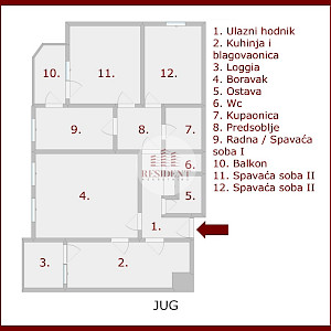 RENT - RAVNICE Spacious 4-room apartment 88 m2, 5th floor, TOP location, garage, elevator, 2 balconies, NO COMMISSION