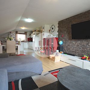 BRDOVEC Family house with 2 apartments + auxiliary building, land 700 m2, quiet environment, 2 garages