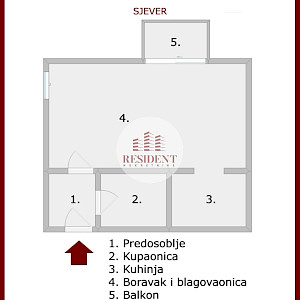 STENJEVEC Functional 1 bedroom apartment 40 m2, 3rd floor, parking, storage room, NO COMMISSION