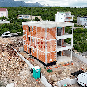 MASLENICA Ekskluzivan 3soban apartman 75 m2 + parking, pogled na more, novogradnja, BEZ PROVIZIJE