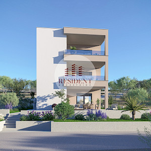 MASLENICA Ekskluzivan 3soban apartman 75 m2 + parking, pogled na more, novogradnja, BEZ PROVIZIJE