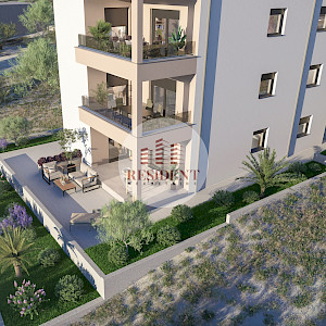 MASLENICA Ekskluzivan 3soban apartman 75 m2 + parking, pogled na more, novogradnja, BEZ PROVIZIJE