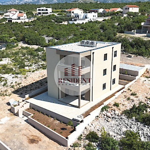 MASLENICA Ekskluzivan 3soban apartman 75 m2 + parking, pogled na more, novogradnja, BEZ PROVIZIJE