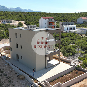 MASLENICA Ekskluzivan 3soban apartman 75 m2 + parking, pogled na more, novogradnja, BEZ PROVIZIJE