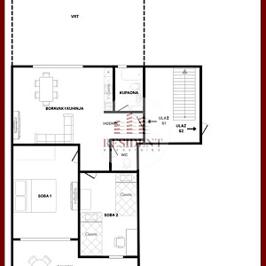 GRAČANI Moderan 3soban stan 84 m2, novogradnja, balkon, vrt, GPM, spremište, BEZ PROVIZIJE