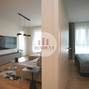 BOTINEC Luksuzan 3soban stan + 2 parkinga, lift, novogradnja, loggia, BEZ PROVIZIJE