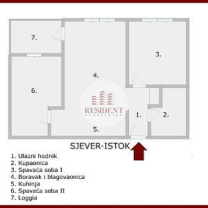 BOTINEC Luksuzan 3soban stan + 2 parkinga, lift, novogradnja, loggia, BEZ PROVIZIJE