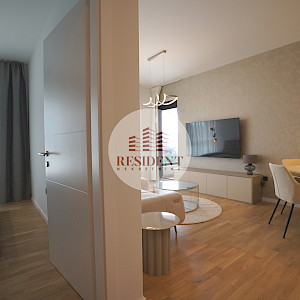 BOTINEC Luksuzan 3soban stan + dva parkinga, lift, novogradnja, loggia, BEZ PROVIZIJE